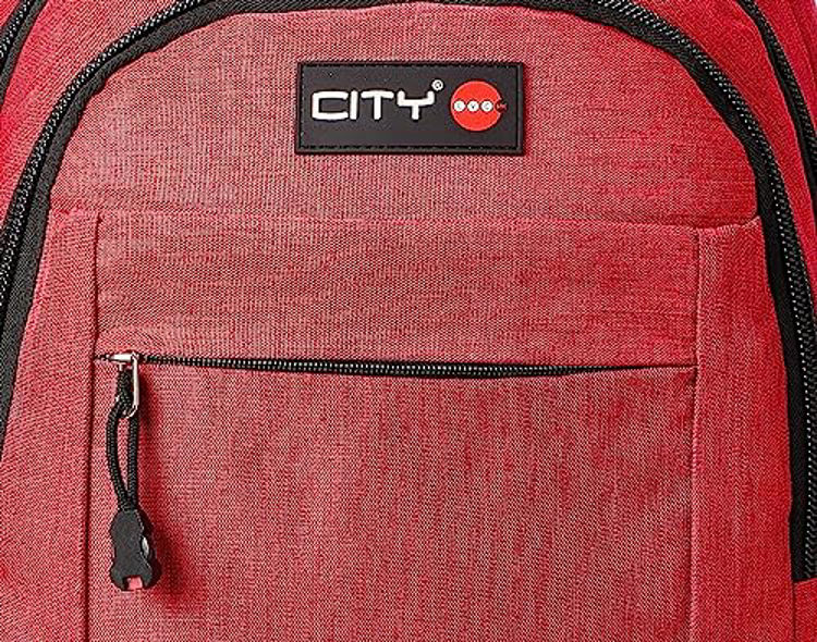 Picture of CB11427- CITY 5 ZIP-2MAIN-Young Big Triple Deck School Bag